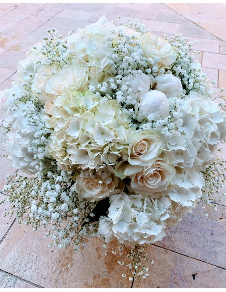 Bouquet élégance blanc02_180€