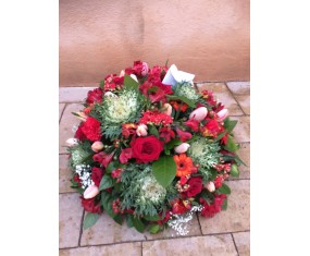 Colorful funeral round... 2