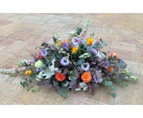 Colorful elongated funeral...