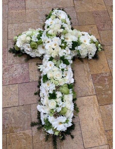 White and green cross