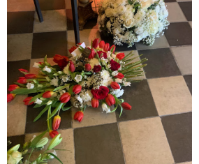 Red and white sheaf 2