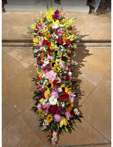 Dessus de cercueil coloré_ 500€