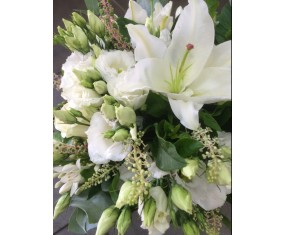 White and green bouquet